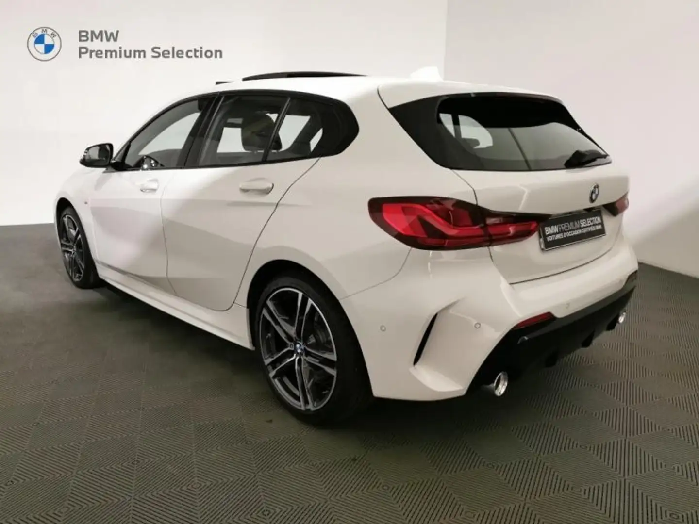 BMW 120 120iA 178ch M Sport DKG7 9cv Blanc - 2