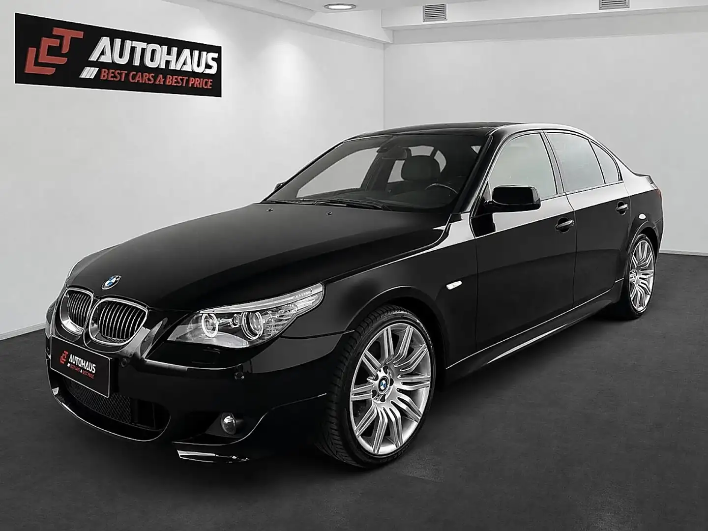 BMW 525 i Aut. | M-PAKET AB WERK | PICKERL NEU BIS 04/2... Schwarz - 1