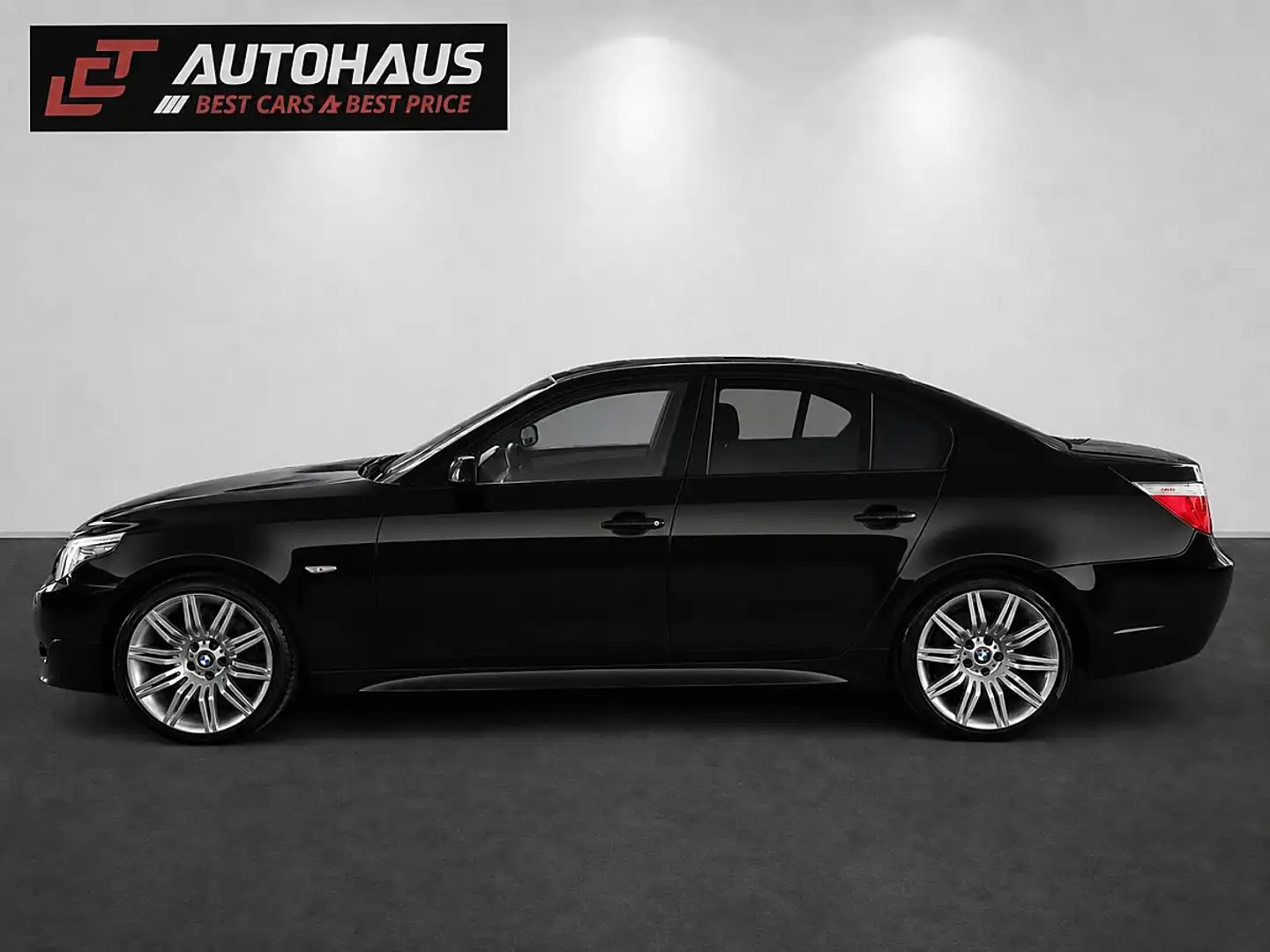 BMW 525 i Aut. | M-PAKET AB WERK | PICKERL NEU BIS 04/2... Schwarz - 2