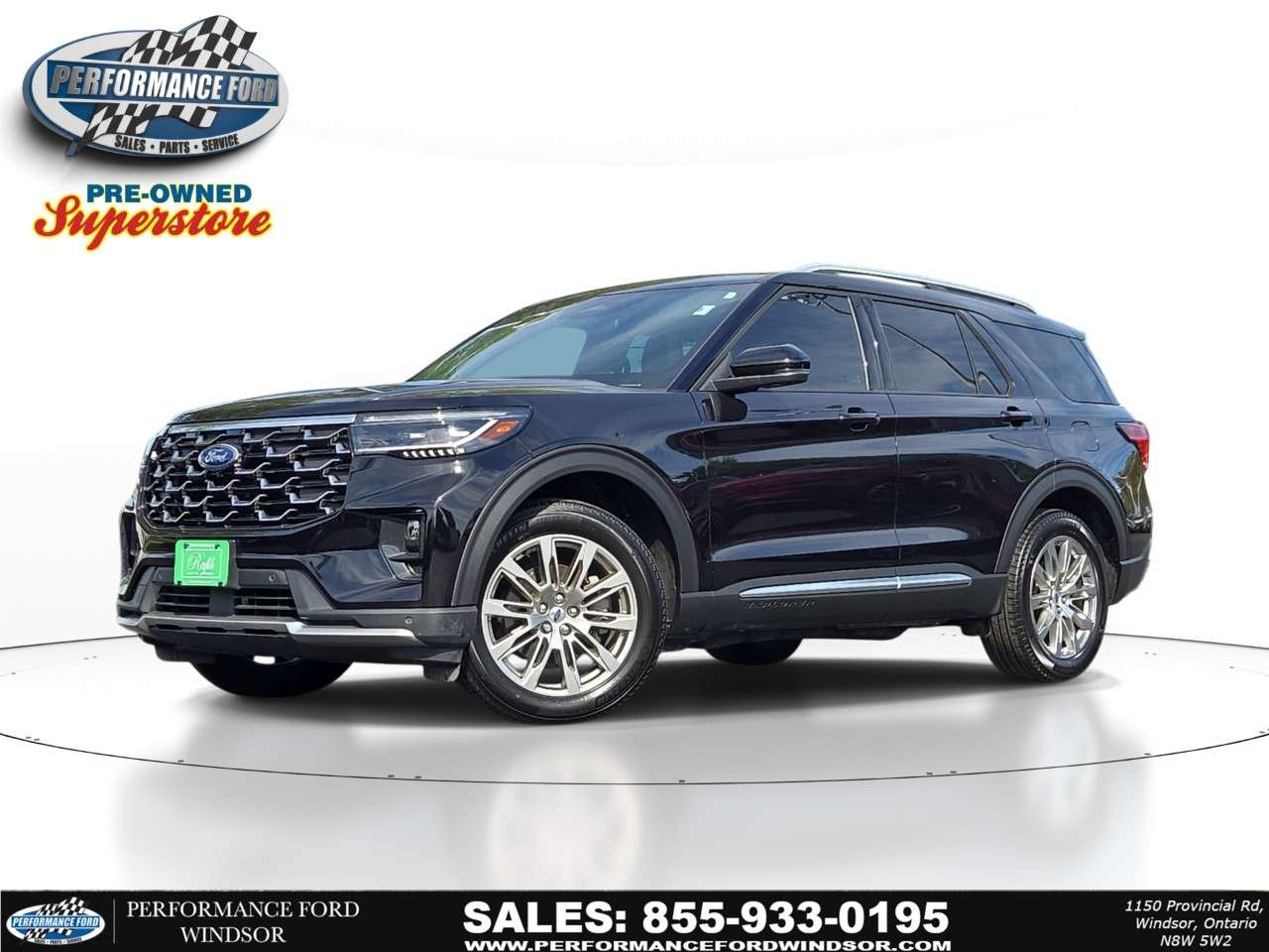 2026 Ford Explorer Platinum 4WD ALMOST NEW-NO ACCIDENTS-3RD ROW SEATS
