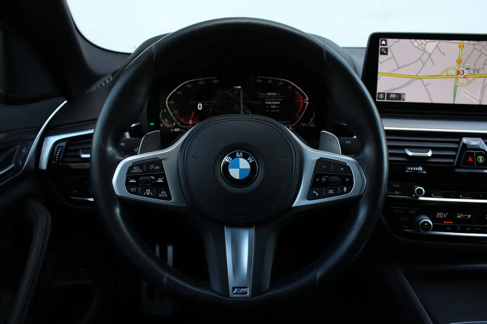 BMW 530 5 Serie 530i High Executive M Sport Automaat / Sch Gris - 2