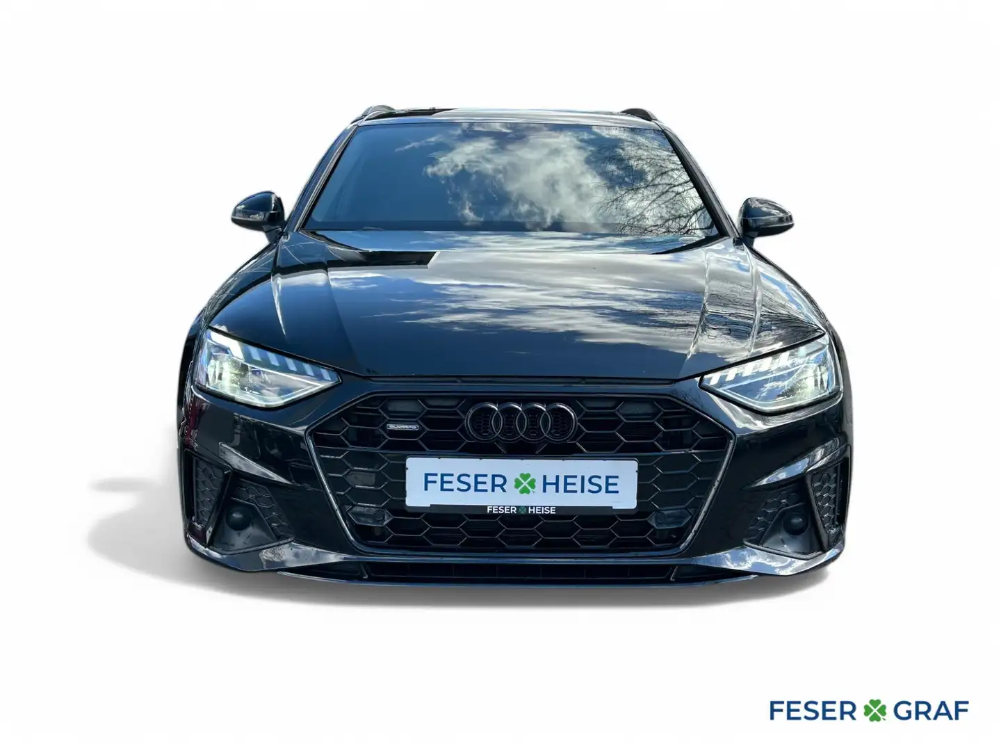 Audi A4 Avant S line 40 TDI quattro B&O/Navi+/Pano Zwart - 2