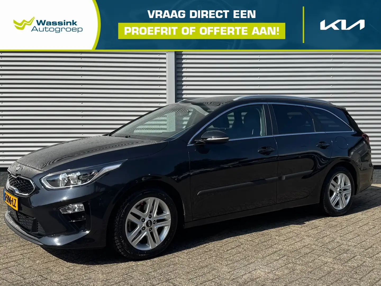 Kia Ceed SW / cee'd SW 1.6 CRDi 115pk DynamicPlusLine | Stoel/Stuurwielve Negro - 1