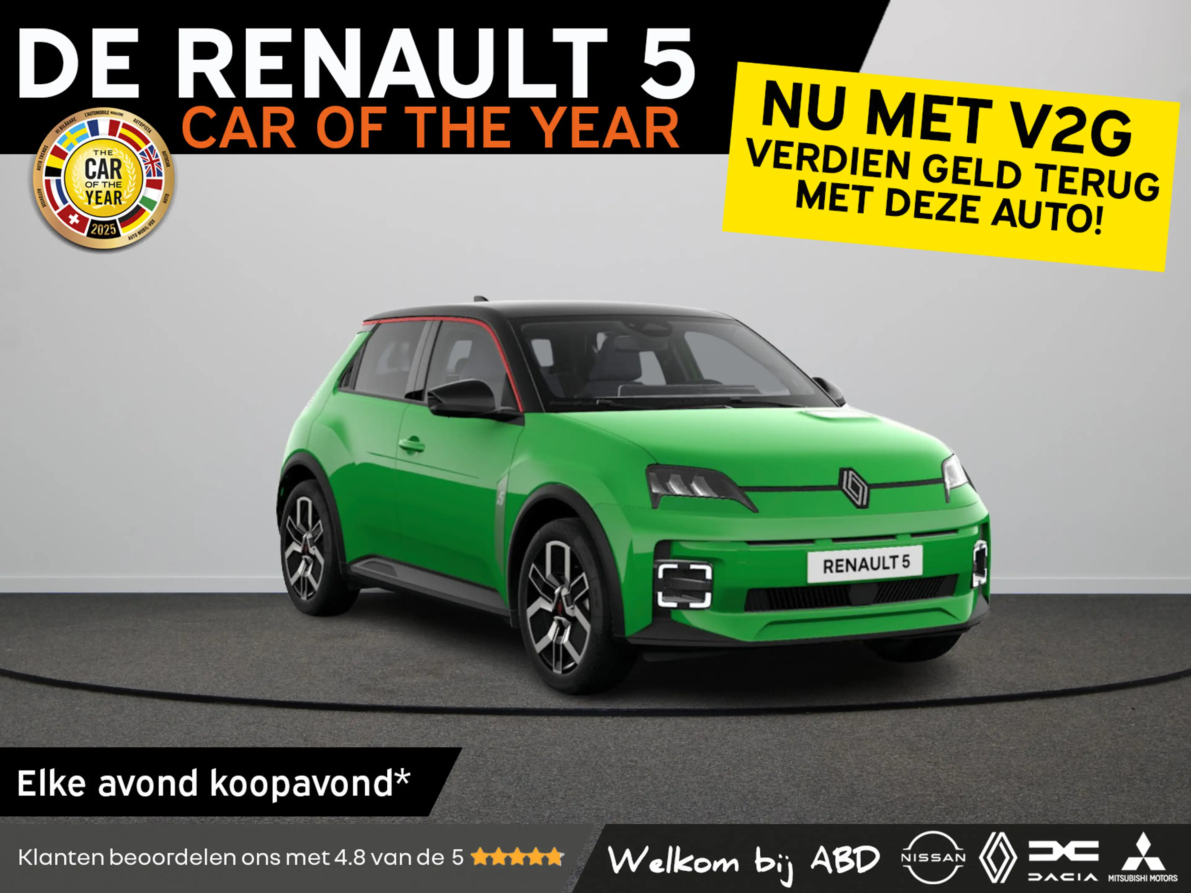 Renault R 5 Iconic cinq Urban range | Achteruitrijcamera | Ele