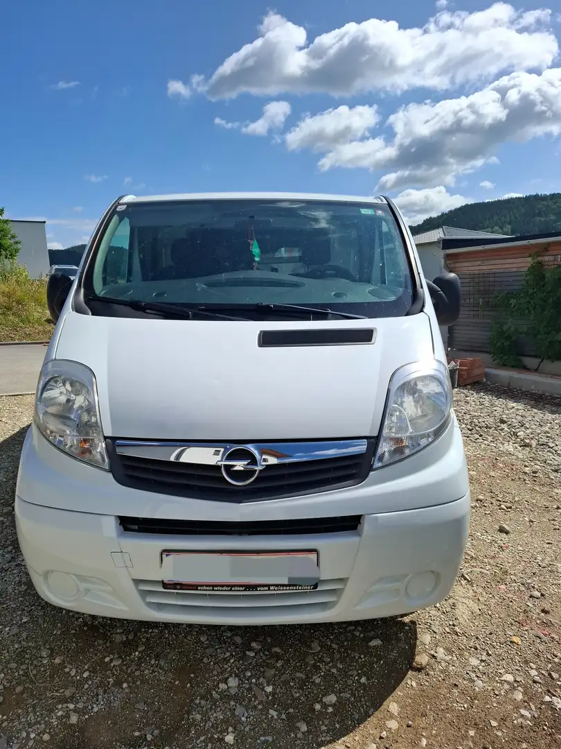 Opel Vivaro L2H1 umgebaut zu Campervan Weiß - 2