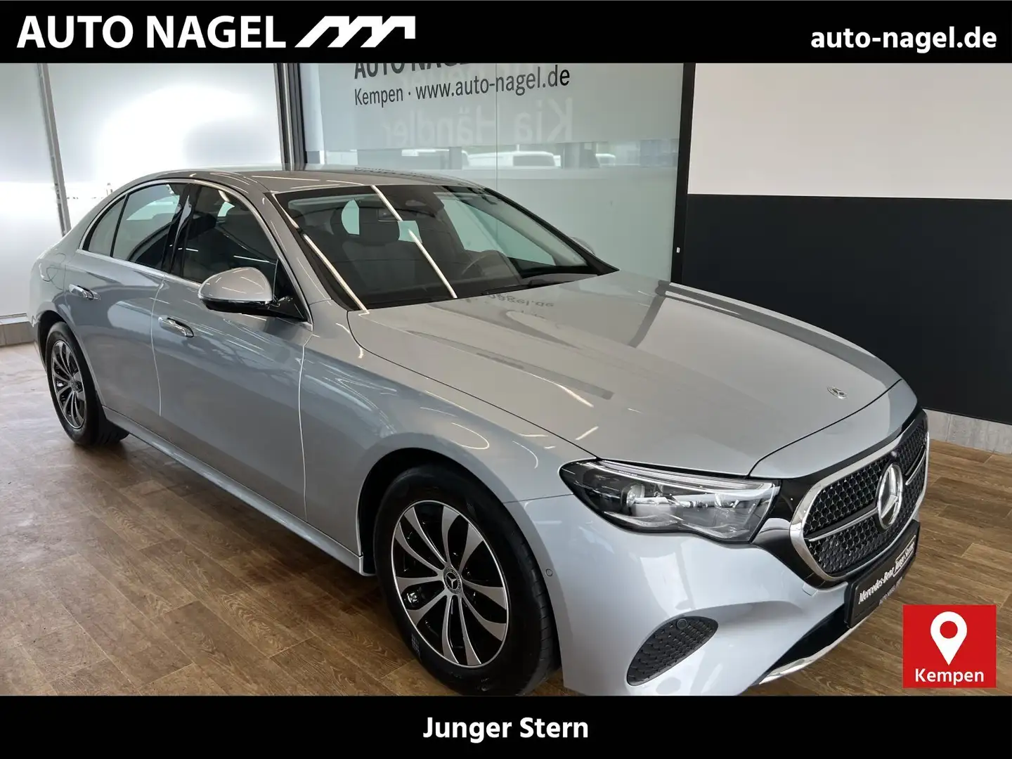 Mercedes-Benz E 200 E 200 Avantgarde +DIGITAL-LIGHT+NAVI+DAB+360°+ Silber - 1