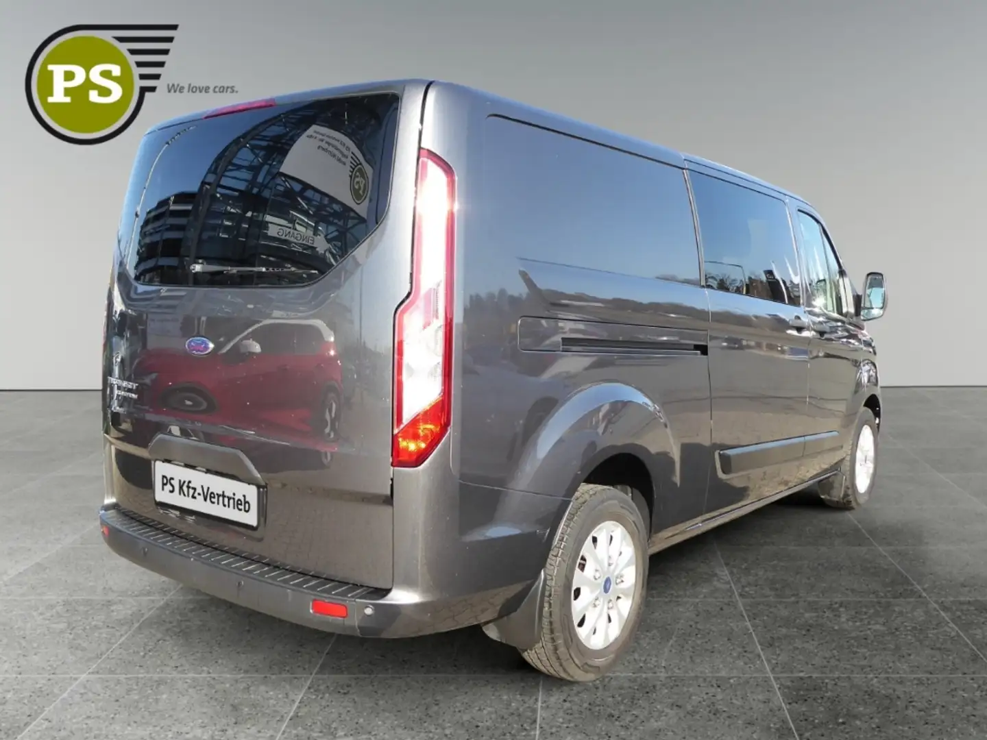 Ford Transit Custom 320 2.0 TDCI Kombi L2H1 Klima PDC Grau - 2
