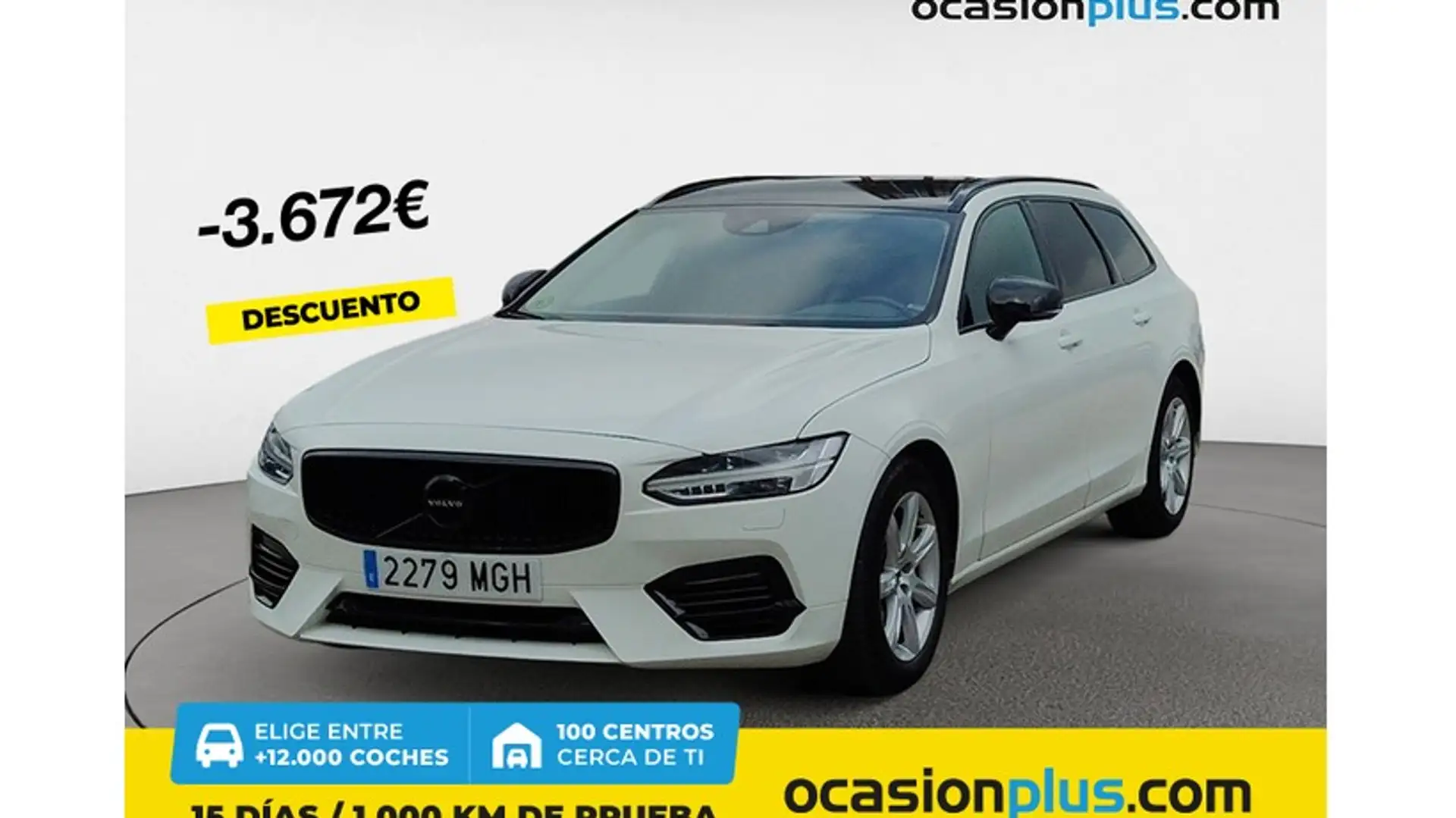 Volvo V90 D4 Momentum Aut. 190 Blanc - 1