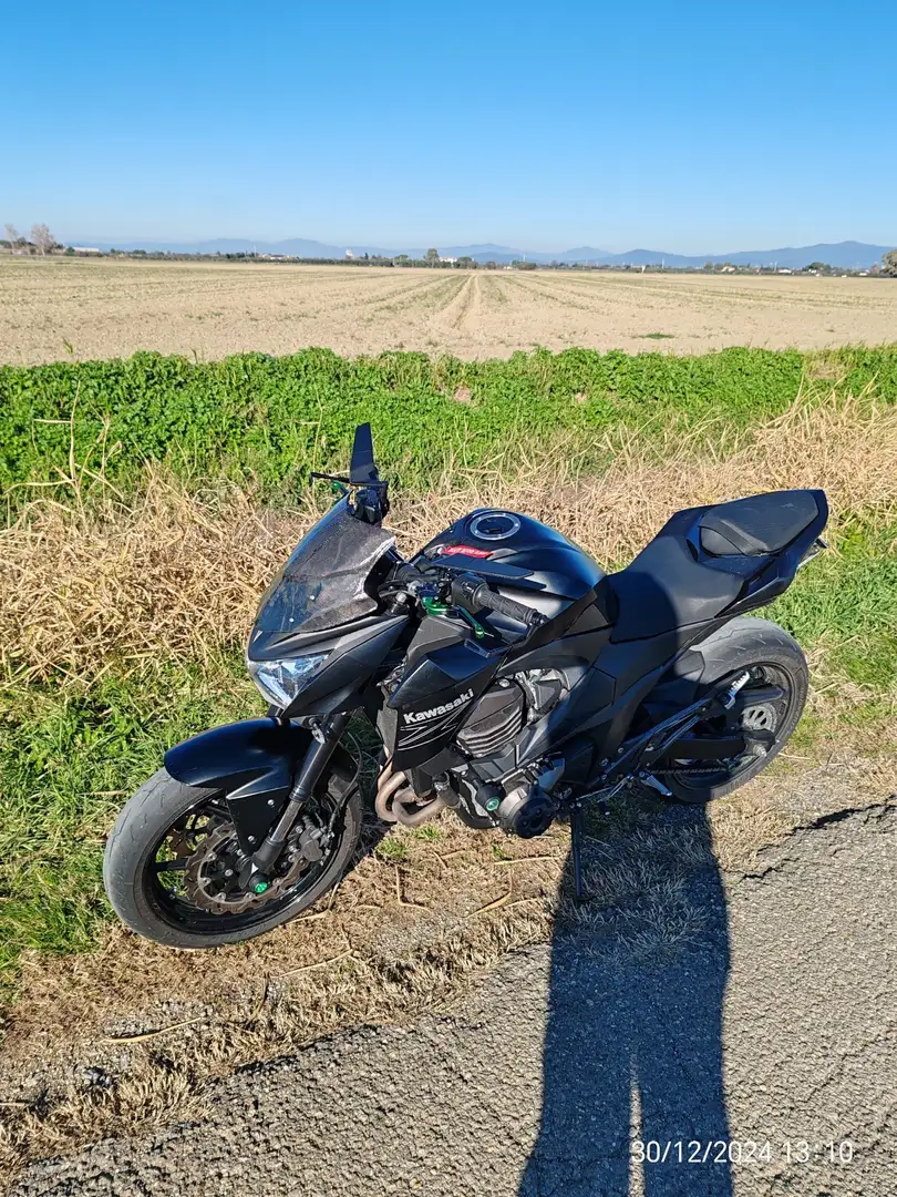Kawasaki Z 800 depotenziata a libretto Negro - 2