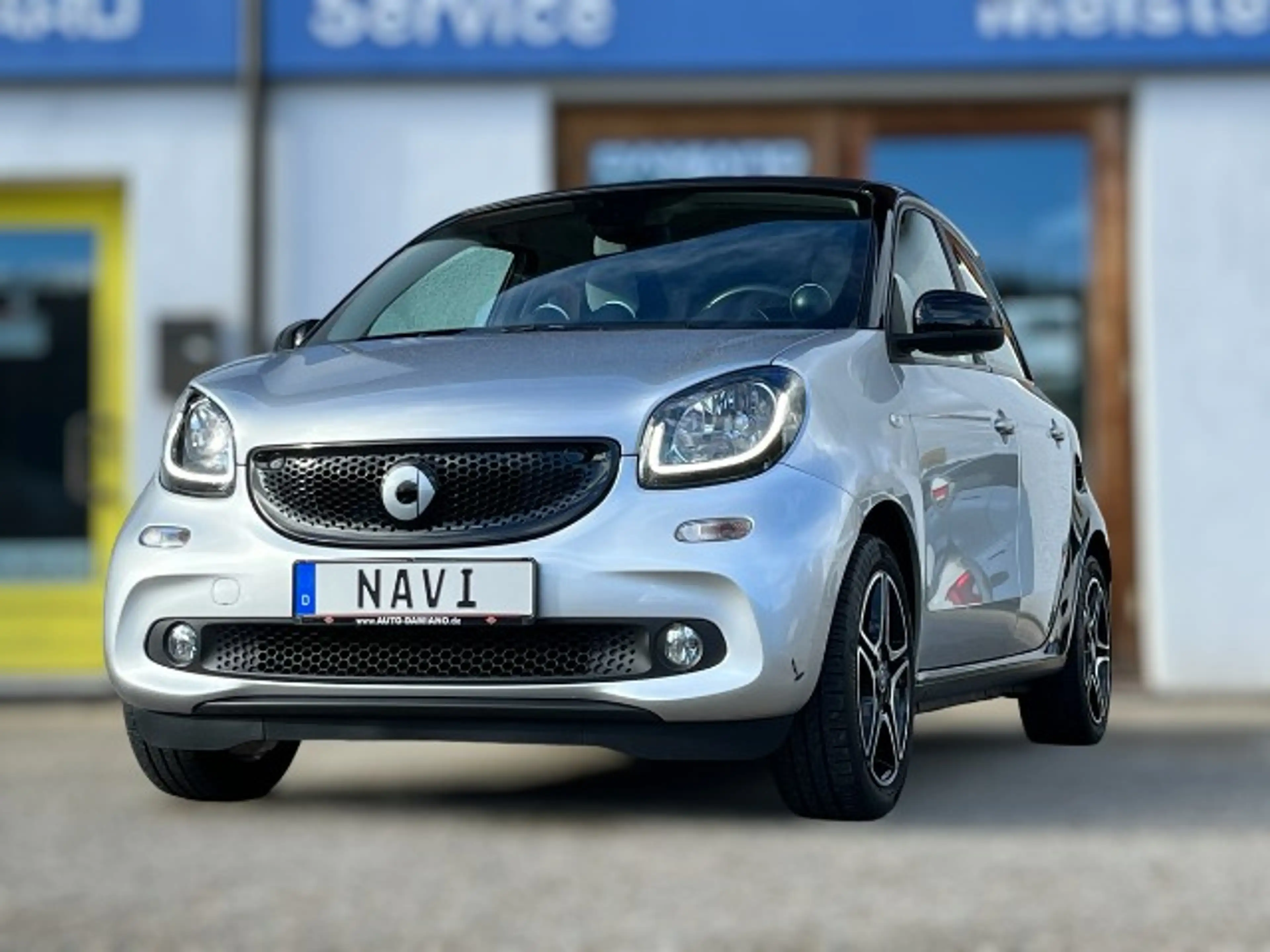 smart forFour passion NAVI // FALTDACH
