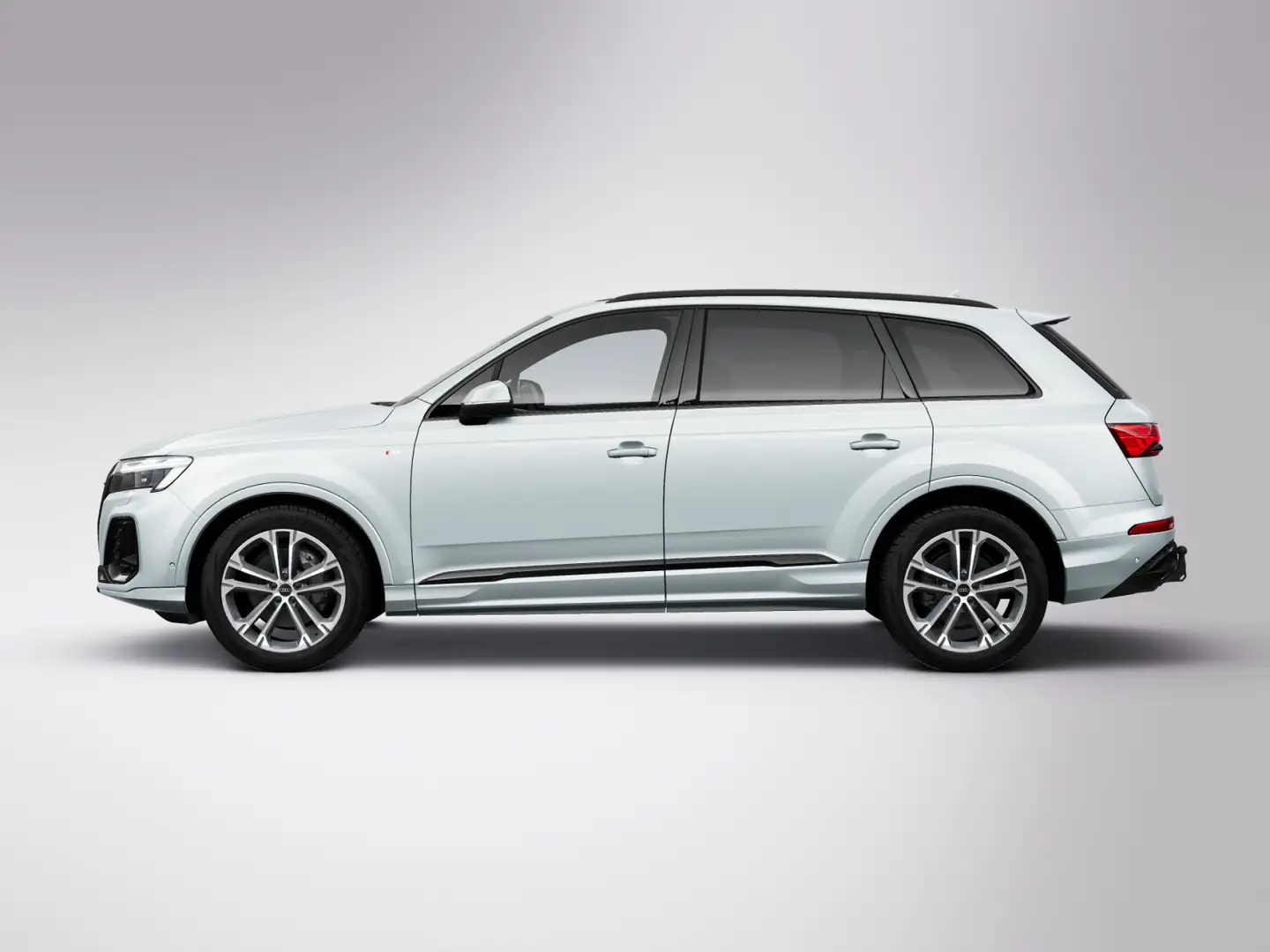 Audi Q7 45 TDI quattro S line AHK*Navi*HuD*virtual* Argent - 2