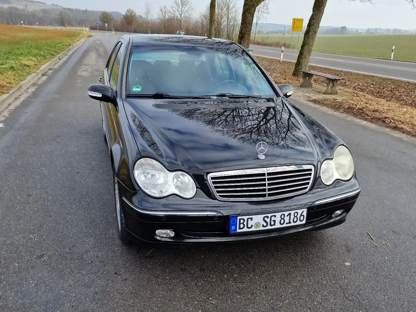 Mercedes-Benz C 200 Kompressor Avantgarde Zwart - 1