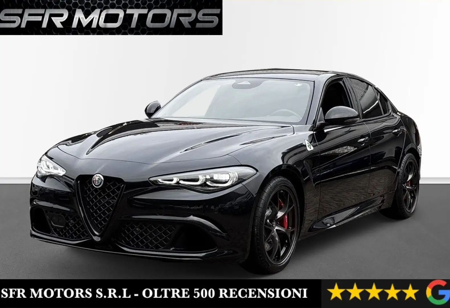 Alfa Romeo Giulia 2.9 V6 Quadrifoglio 520cv auto Black - 1