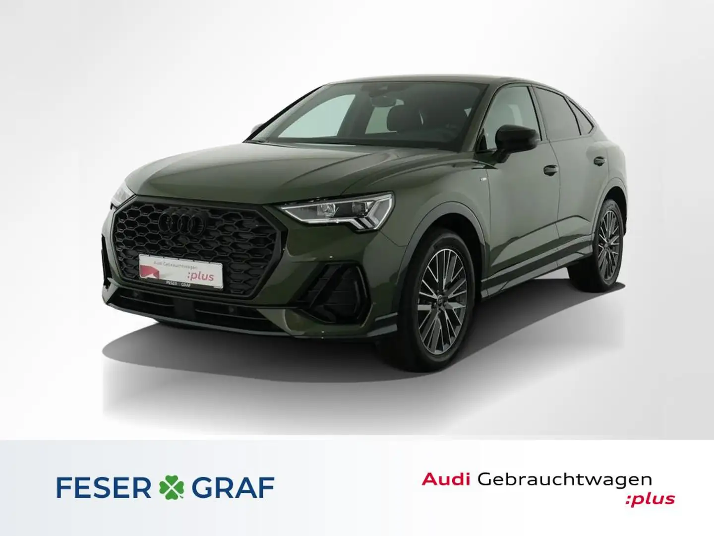 Audi Q3 Sportback 35 TFSI S tronic S Line Int LED,Navi,Led Grün - 1