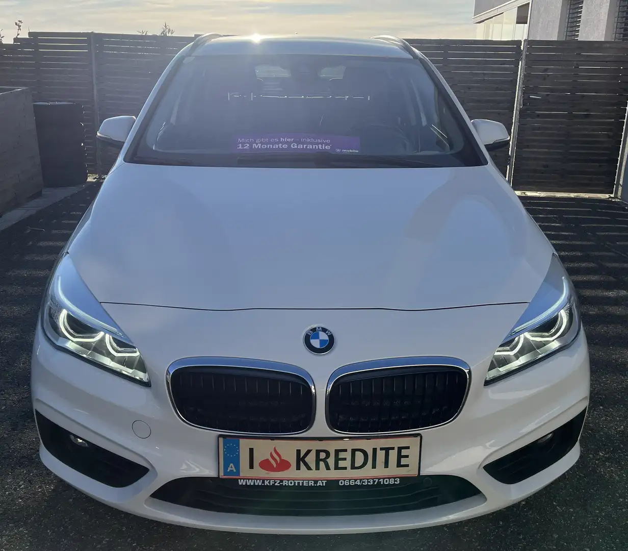 BMW 218 218 d xDrive Active Tourer LED AHK-abnehmbar PTC Weiß - 2