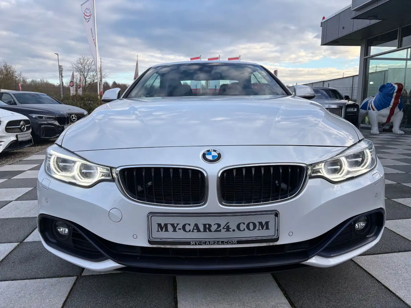 BMW 435 d xDrive M Sport-Line+Standhzg.+LED+Kam.+HUD Weiß - 2