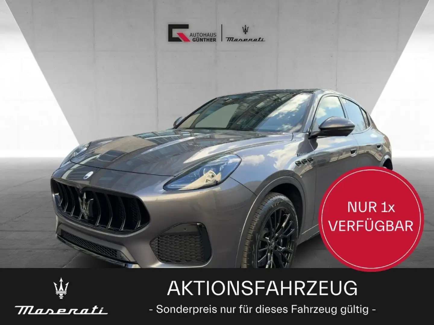 Maserati Grecale Modena MY26 Leasing ab mtl. 869,-€ Grau - 1
