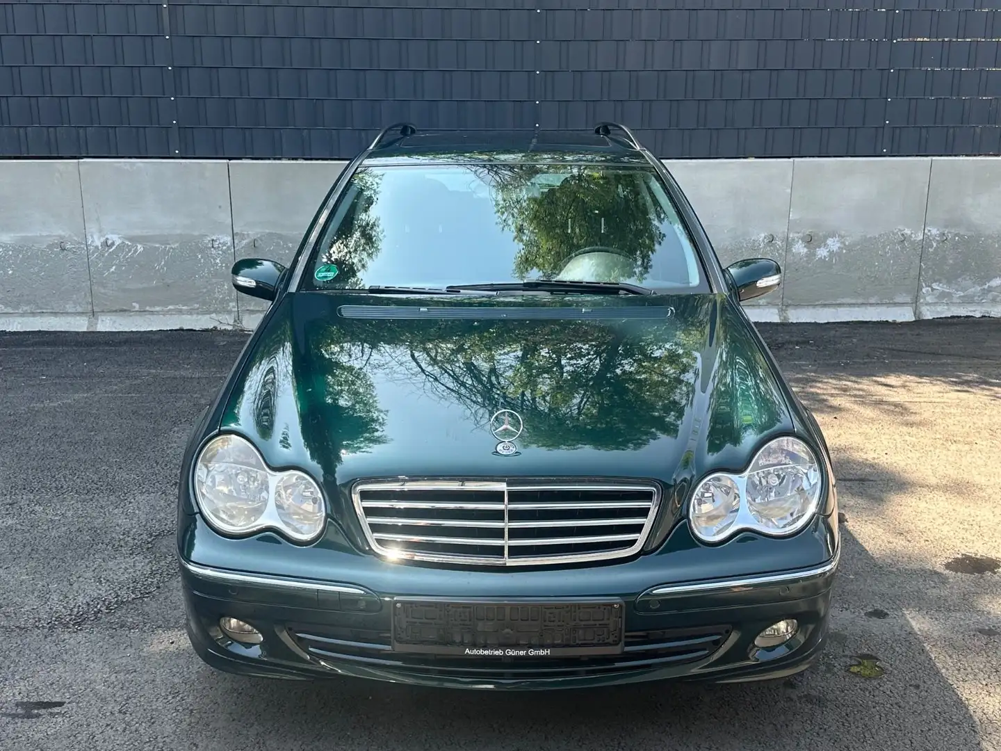 Mercedes-Benz C 200 T Kompressor 1. Hand Automatik Leder AHK Grün - 2