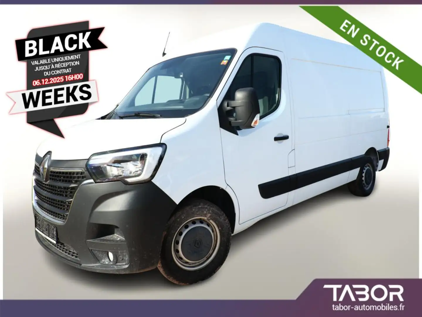 Renault Master dCi 180 L2H2 3,5t Clim 270° Blanc - 1