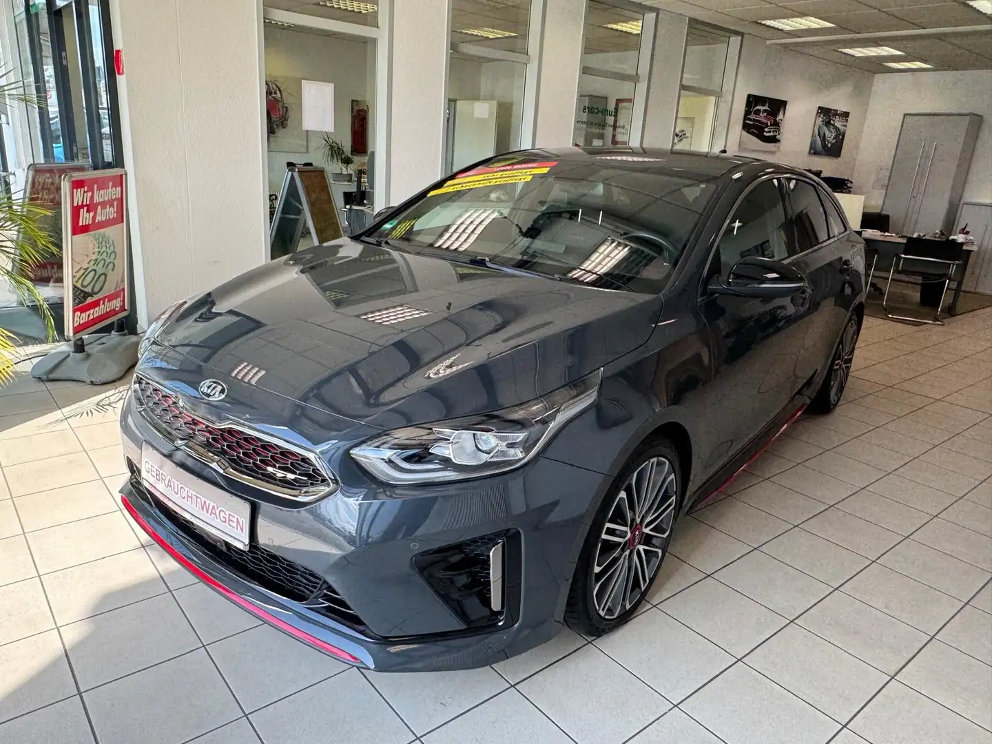 Kia ProCeed / pro_cee'd ProCeed GT/1.HAND/SCHECKHEFT/NAVI/KLIMA Grau - 1