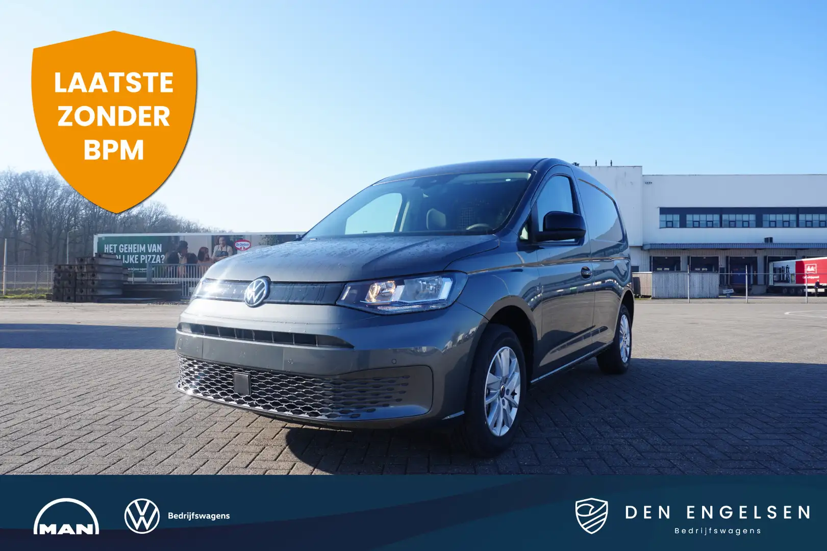 Volkswagen Caddy Cargo 2.0 TDI Style 2.0 TDI 122 PK DSG Style, App Grau - 1