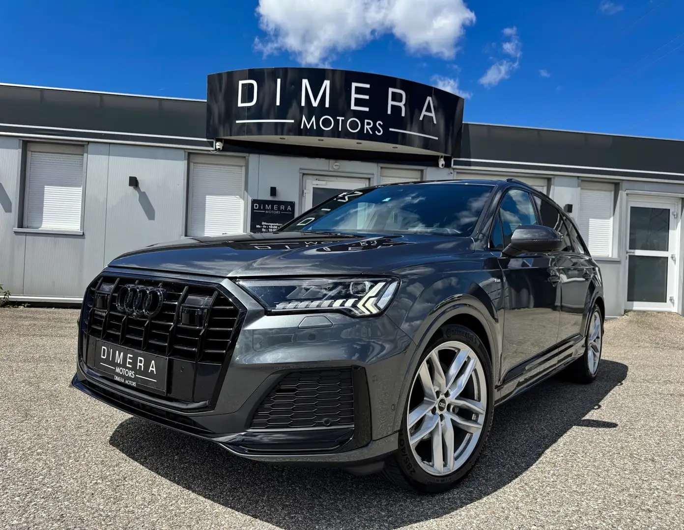 Audi Q7 50 TDI QUATTRO S-LINE, RS-SITZE, B&O, HUD, LUFT Grigio - 1
