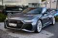 Audi RS6 Avant 4.0TFSI-FULL OPTION-LICHTE VRACHT-BTW 21% Gris - thumbnail 2