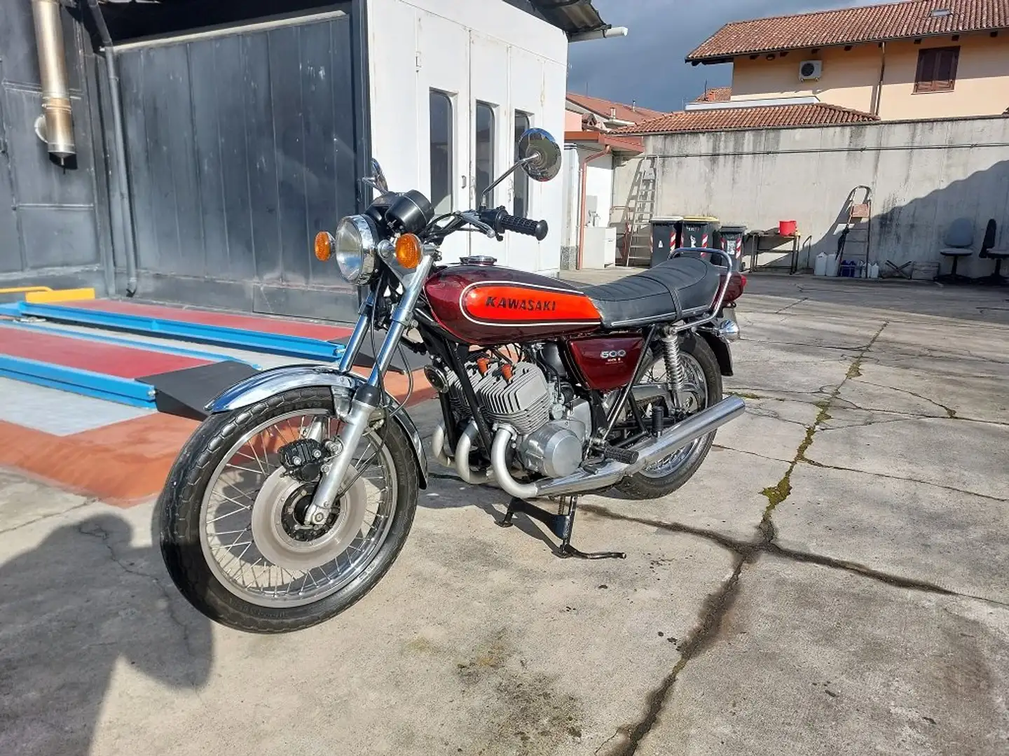 Kawasaki 500 H1 MACH 3 Brown - 2