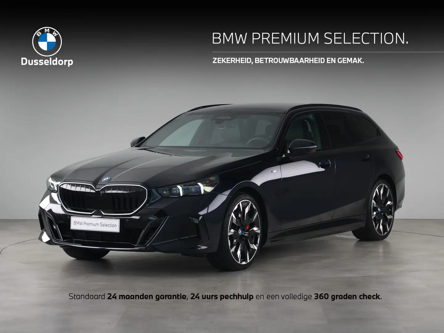 BMW i5 Touring eDrive40 M Sport Pro Zwart - 1