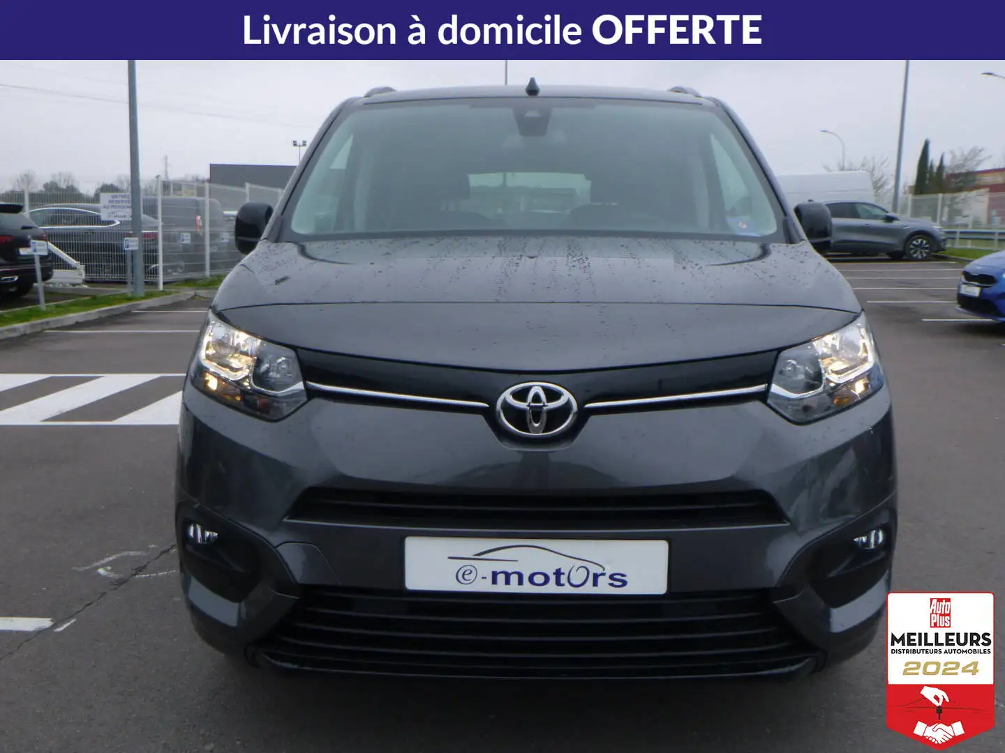 Toyota Proace City Proace City Verso Long Executive 110 VVT-i +7 Pl Gris - 2