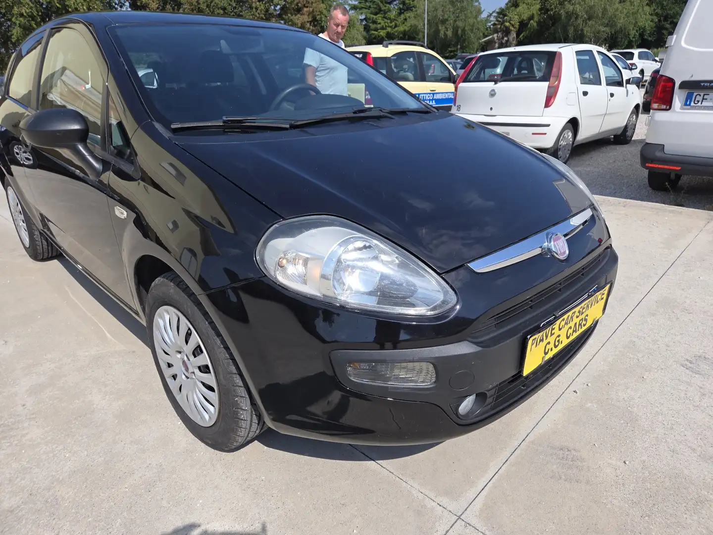 Fiat Punto Evo Punto III 2009 Evo 3p 1.2 Dyn GOMME NUOVE 4 STAGIO Schwarz - 1