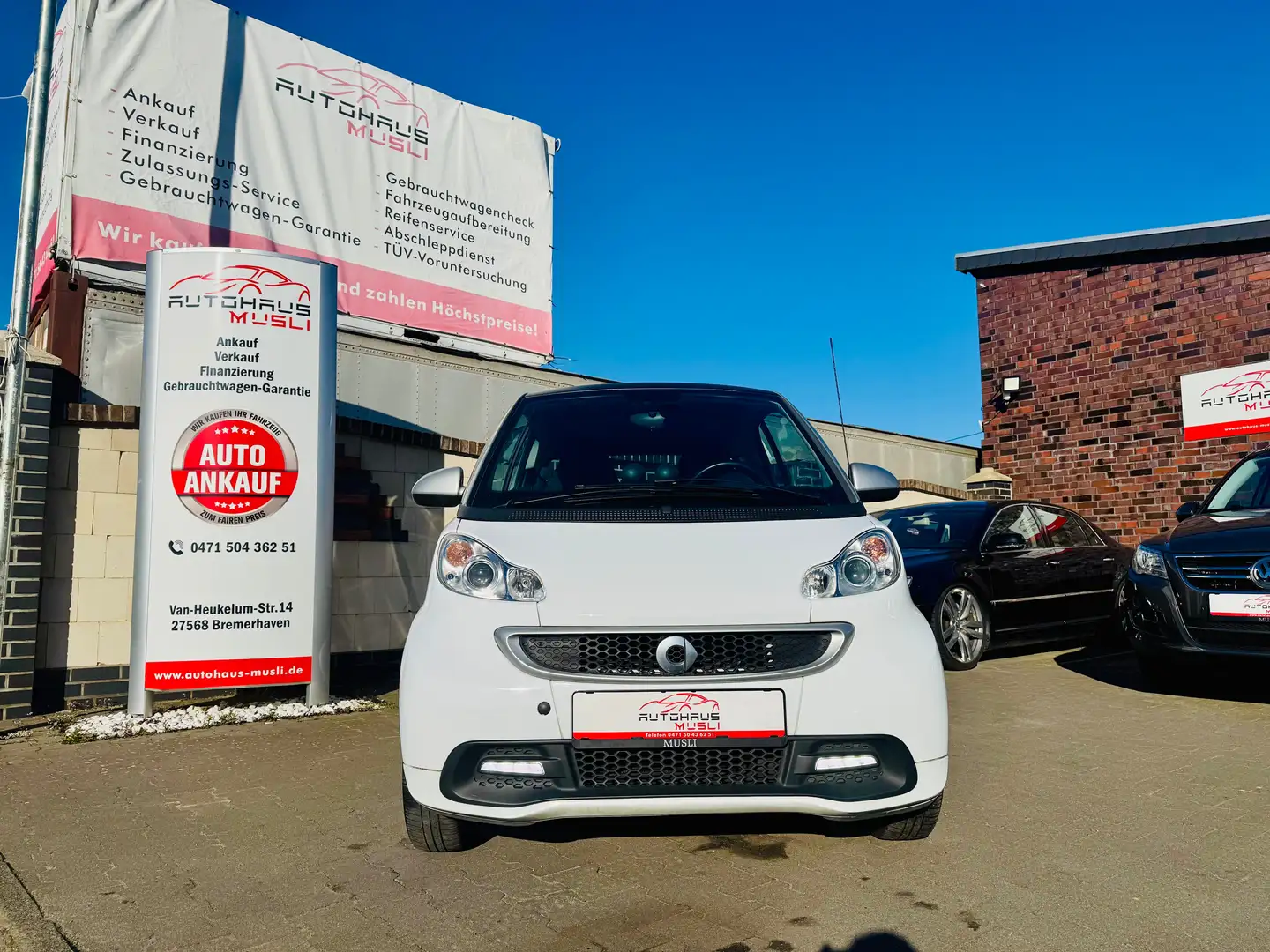smart forTwo electric drive * Klima * Alufelgen * AHK * Bílá - 1