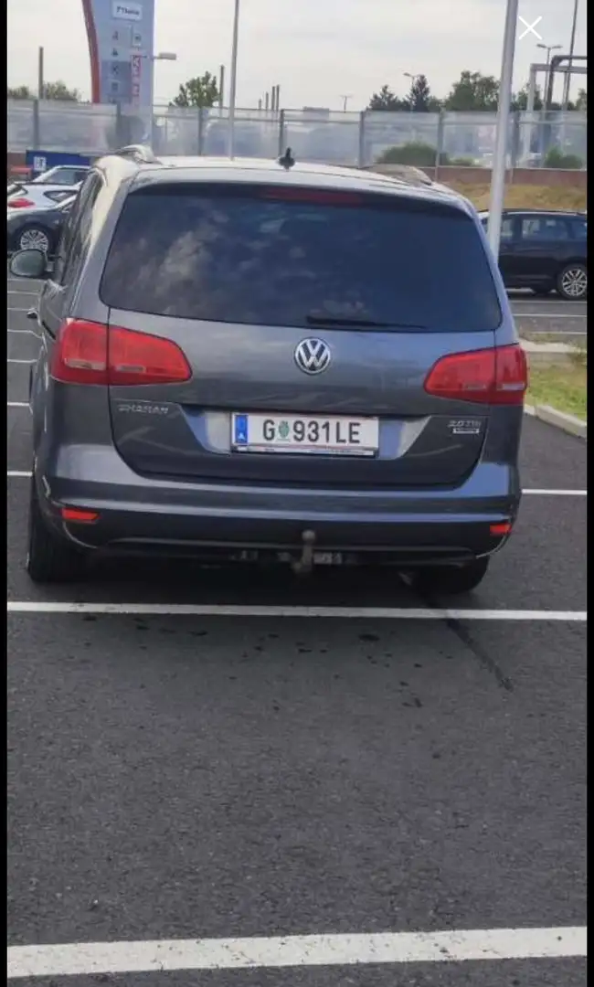 Volkswagen Sharan Comfortline BMT 2,0 TDI DPF DSG Grau - 2