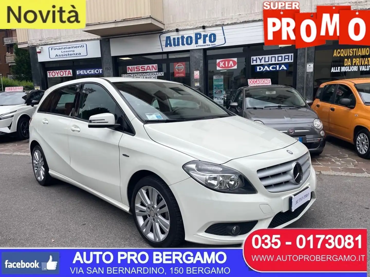 Mercedes-Benz B 180 SUPER OCCASIONE Bianco - 1