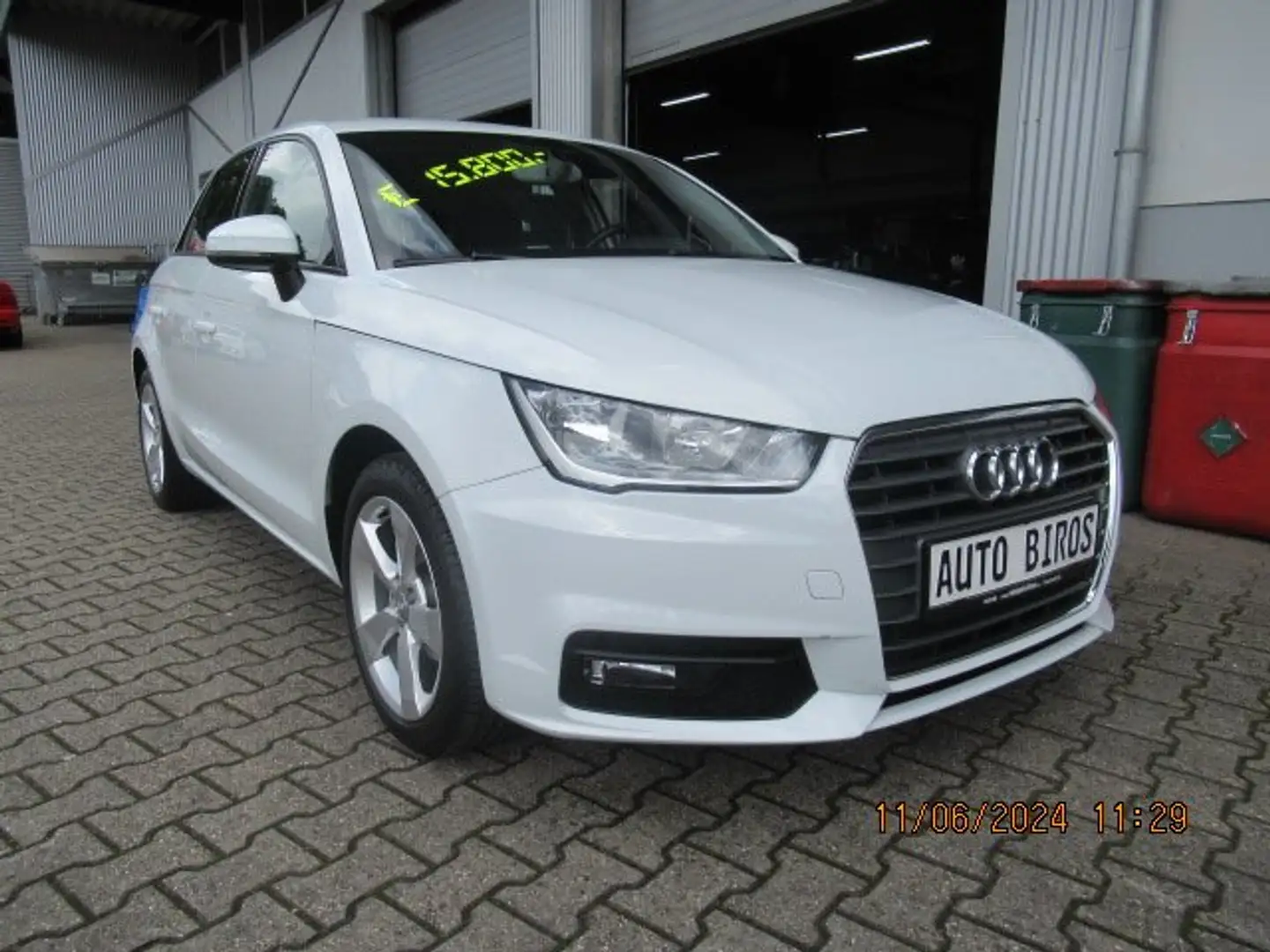Audi A1 sport Blanc - 2