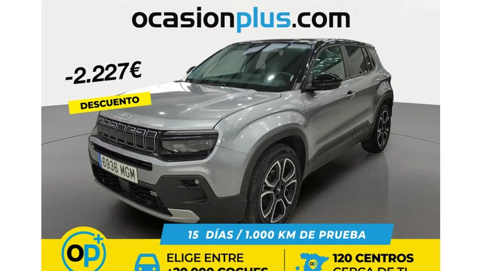 Jeep Avenger 1.2 Summit 74KW Grau - 1