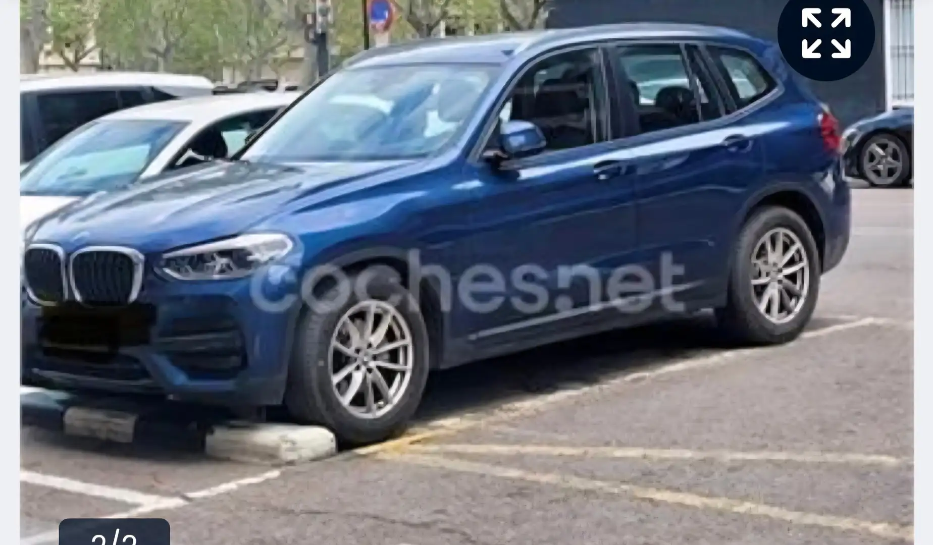BMW X3 X3 3.0d Aut. Azul - 2