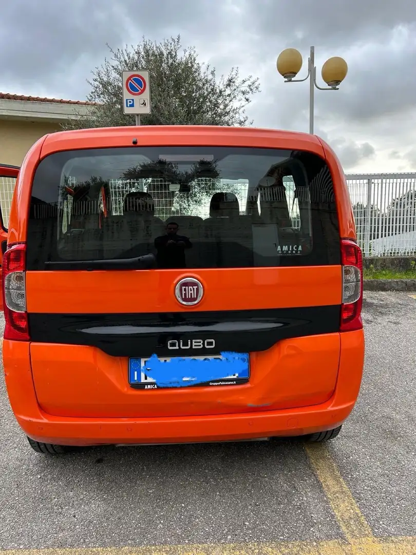 Fiat Qubo 1.4 8v natural power Lounge 70cv my19 Pomarańczowy - 1