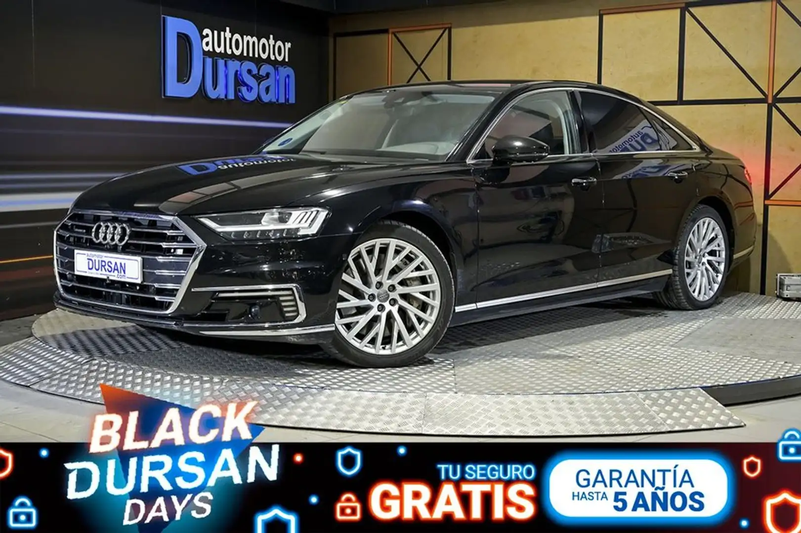 Audi A8 60 TFSIe quattro tiptronic Schwarz - 1