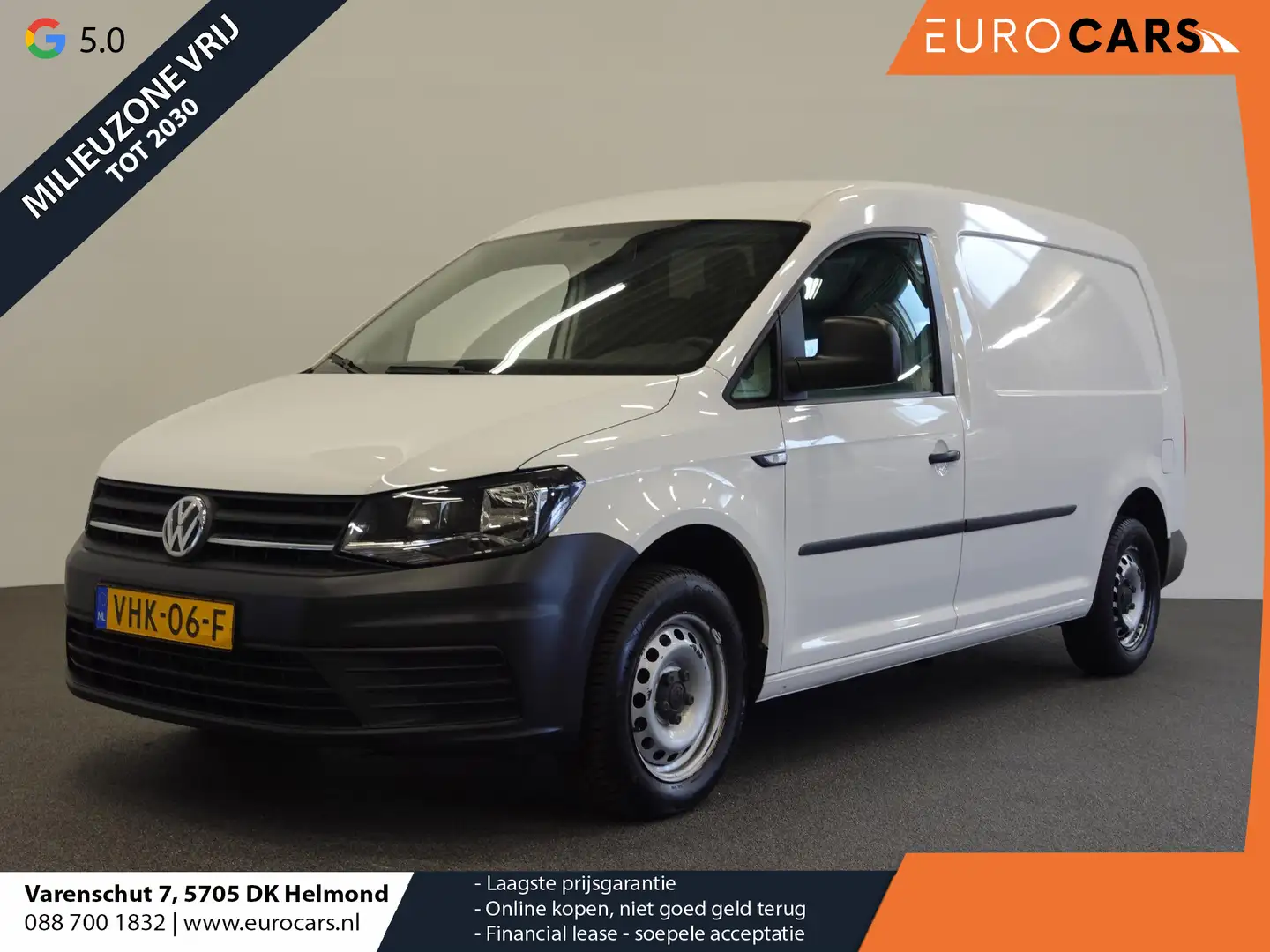 Volkswagen Caddy 2.0 TDI L2H1 Maxi Trendline Navigatie Apple Carpla Blanc - 1