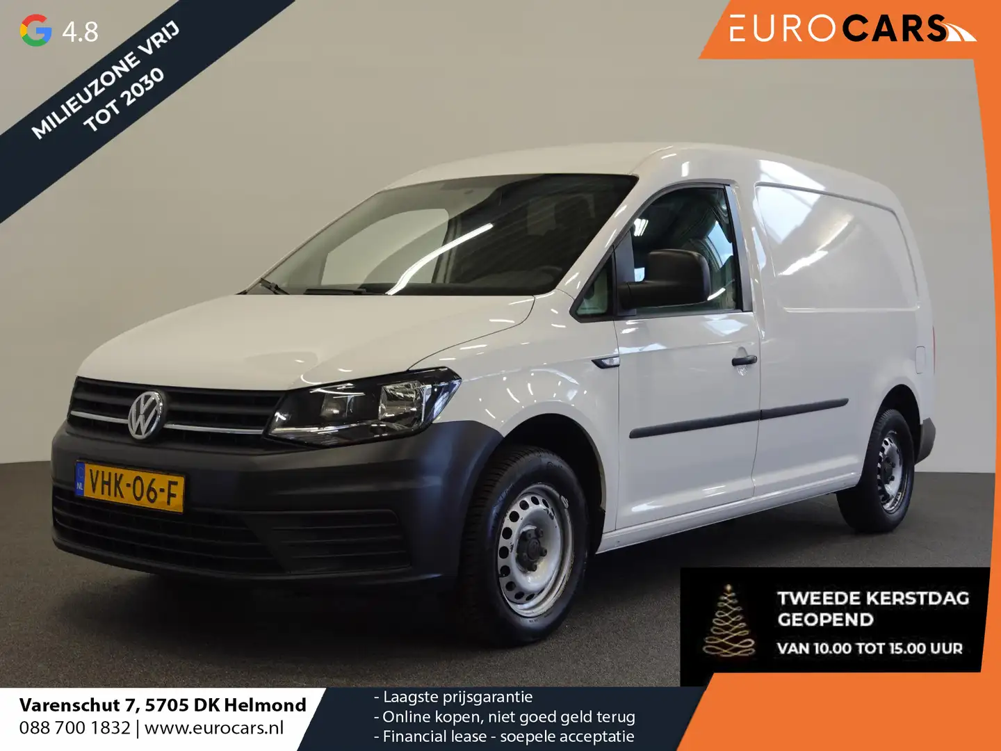 Volkswagen Caddy 2.0 TDI L2H1 Maxi Trendline Navigatie Apple Carpla Wit - 1