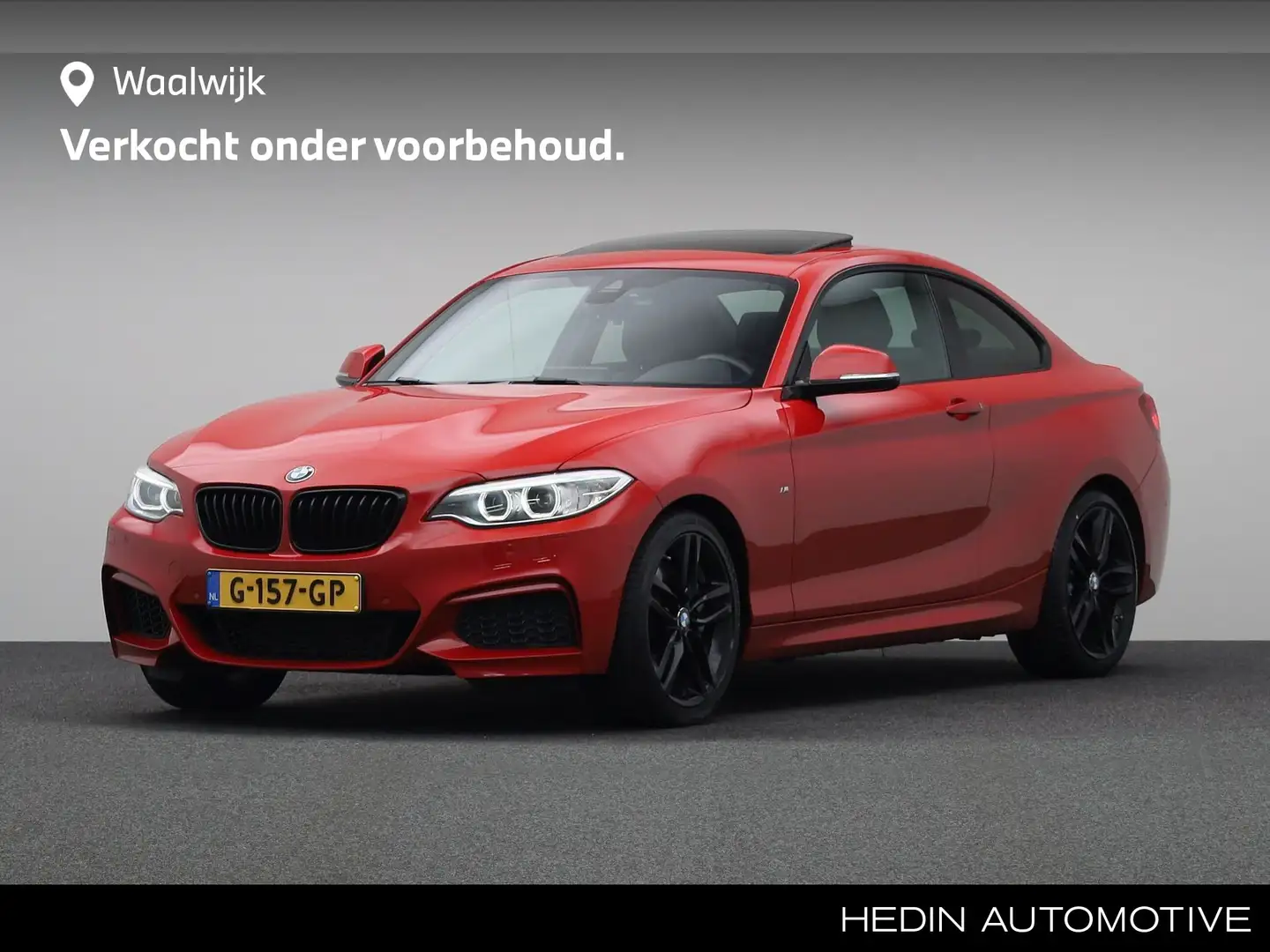 BMW 218 2-serie Coupé 218i High Executive | M-sport | Acht Rood - 1