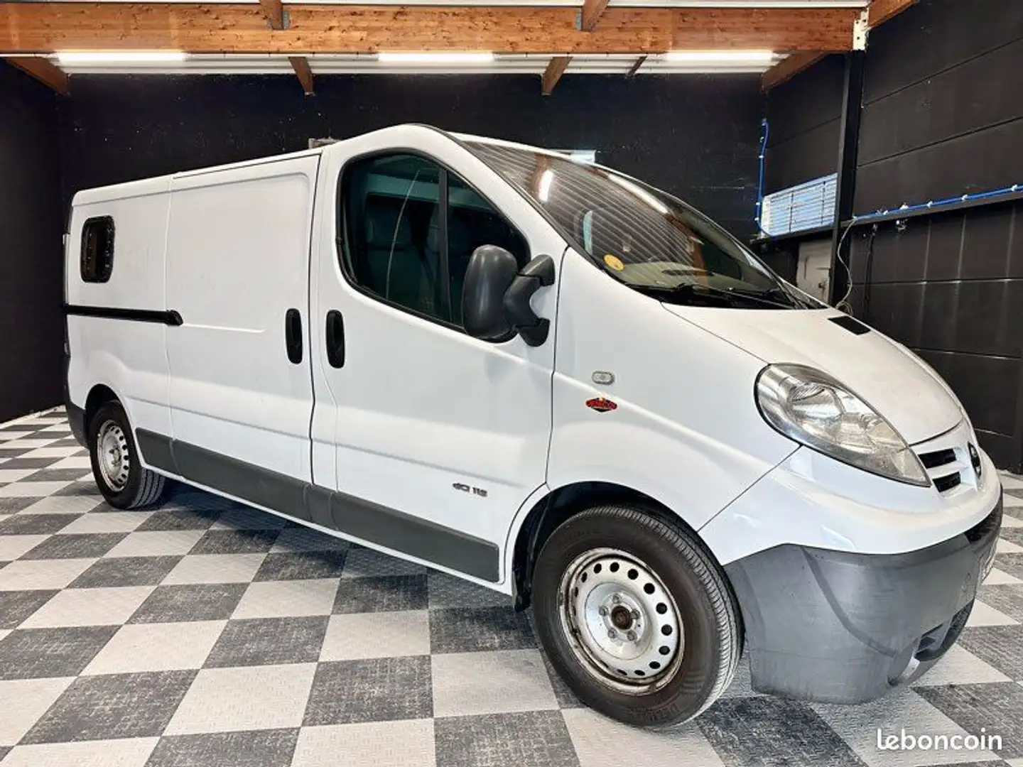 Nissan Primastar 2.0 dci 115cv l2h1 clim attelage 2 portes latéral Blanco - 2