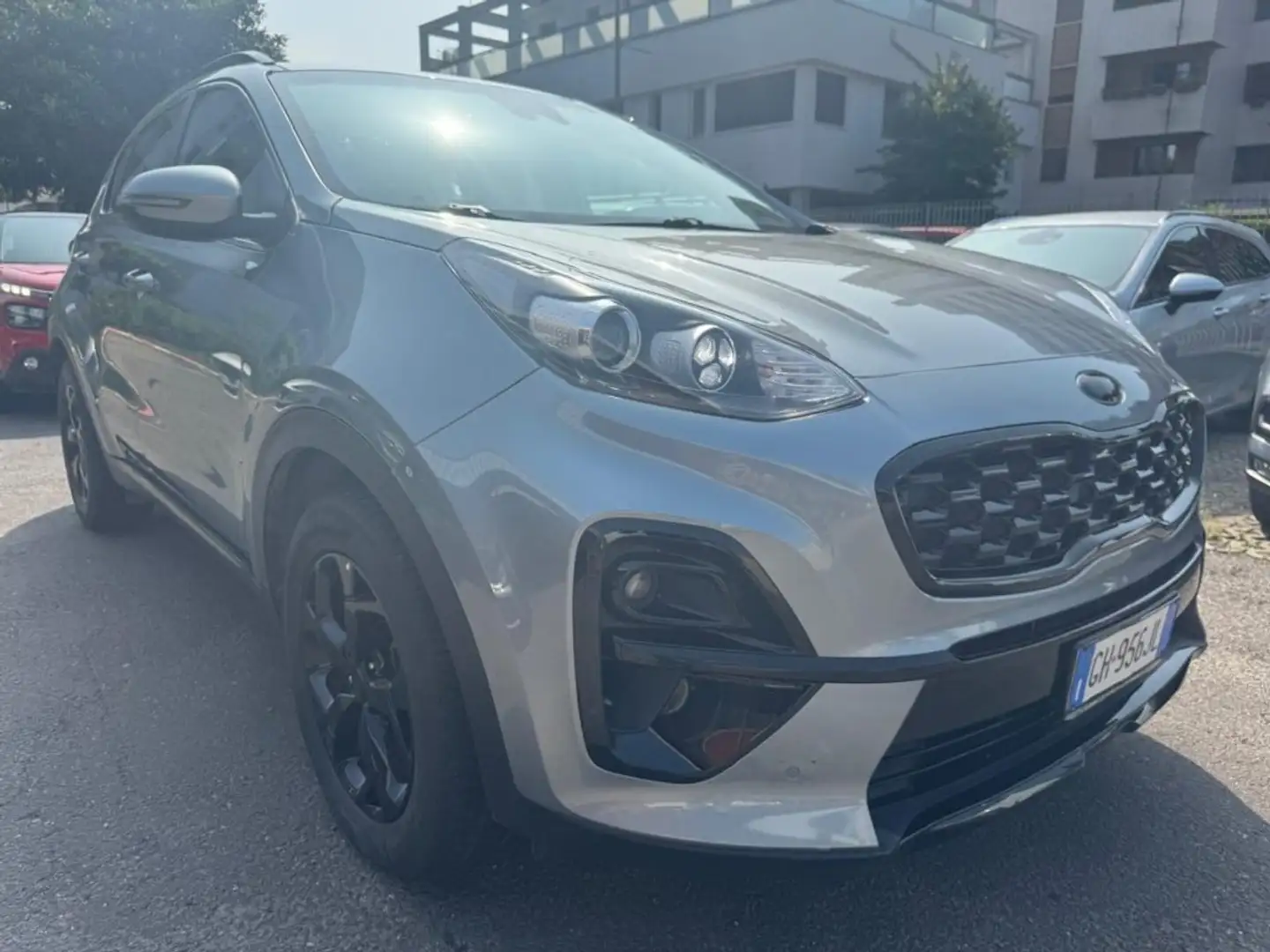 Kia Sportage 1.6 CRDI 136cv Mhev DCT7 2WD Black Ed.(AUTOCARRO) Grigio - 2