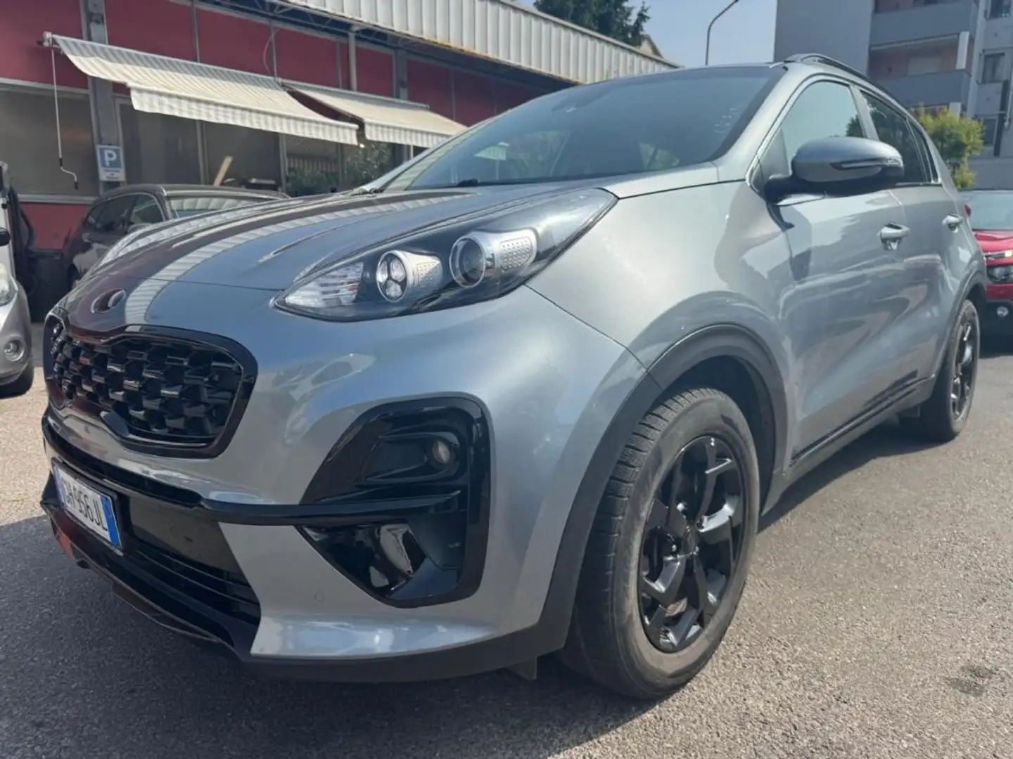 Kia Sportage 1.6 CRDI 136cv Mhev DCT7 2WD Black Ed.(AUTOCARRO) Grigio - 1