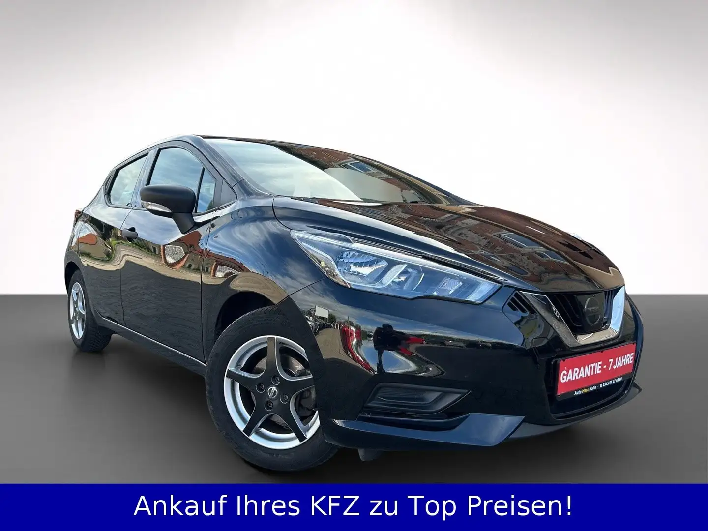 Nissan Micra 5-Türig+Klima+PDC+Tempomat Schwarz - 2