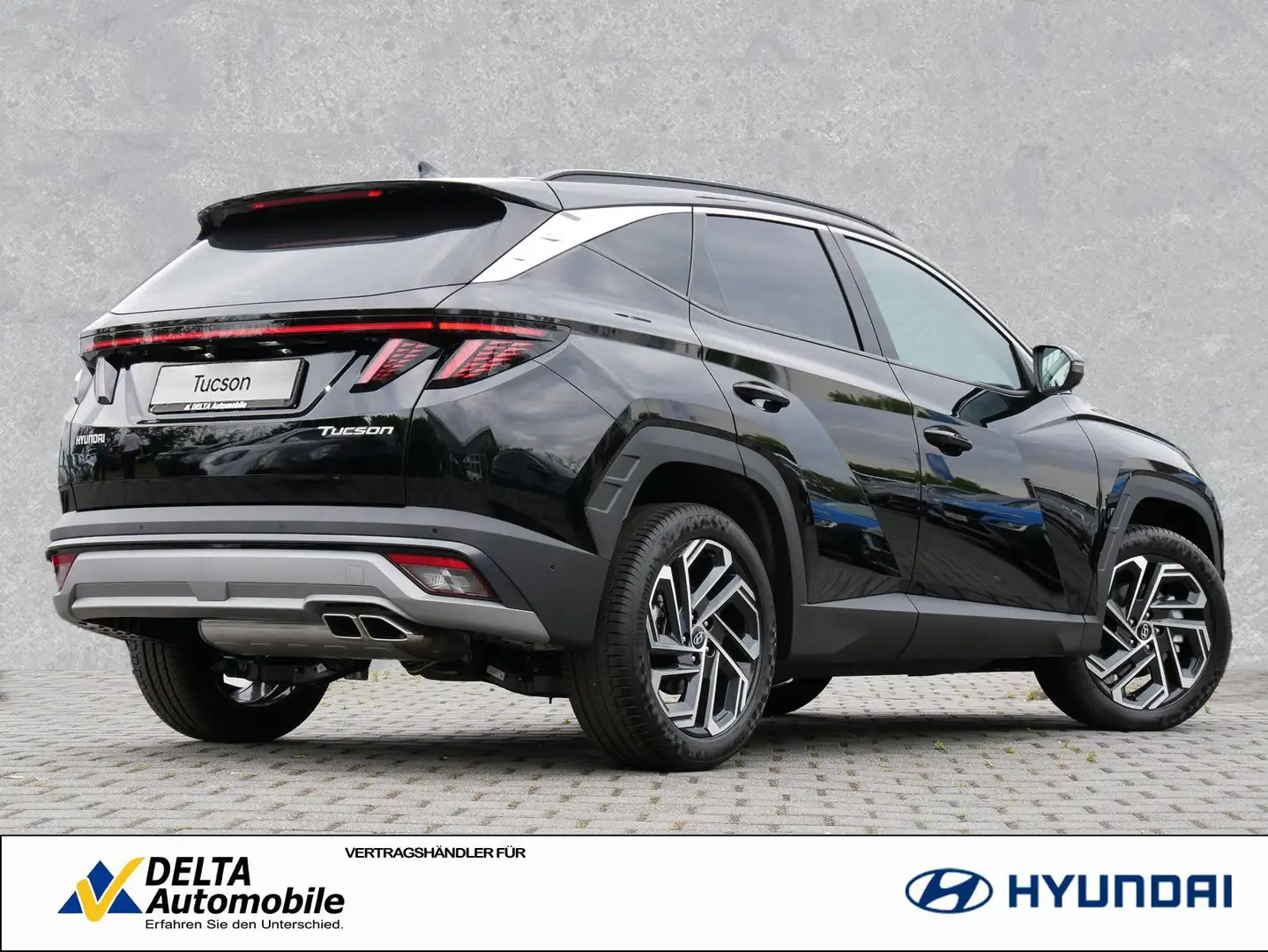 Hyundai TUCSON 1.6 T-GDI Prime 4WD Assistenz Digital Key Negro - 2