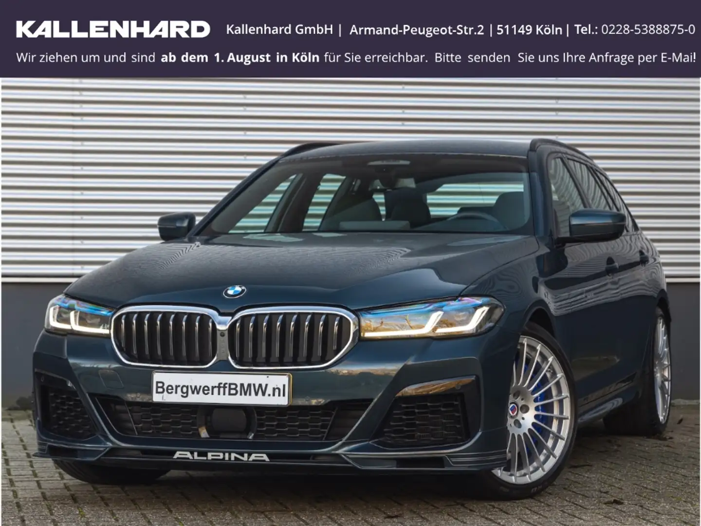 Alpina B5 Touring -Last of Line-Lavalina 2 Waldgrün-Full-Opt Silber - 1