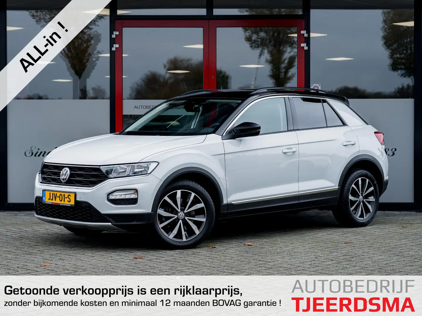Volkswagen T-Roc 1.0 TSI UNITED | Navigatie | Stoelverwarming | Aic Blanc - 1