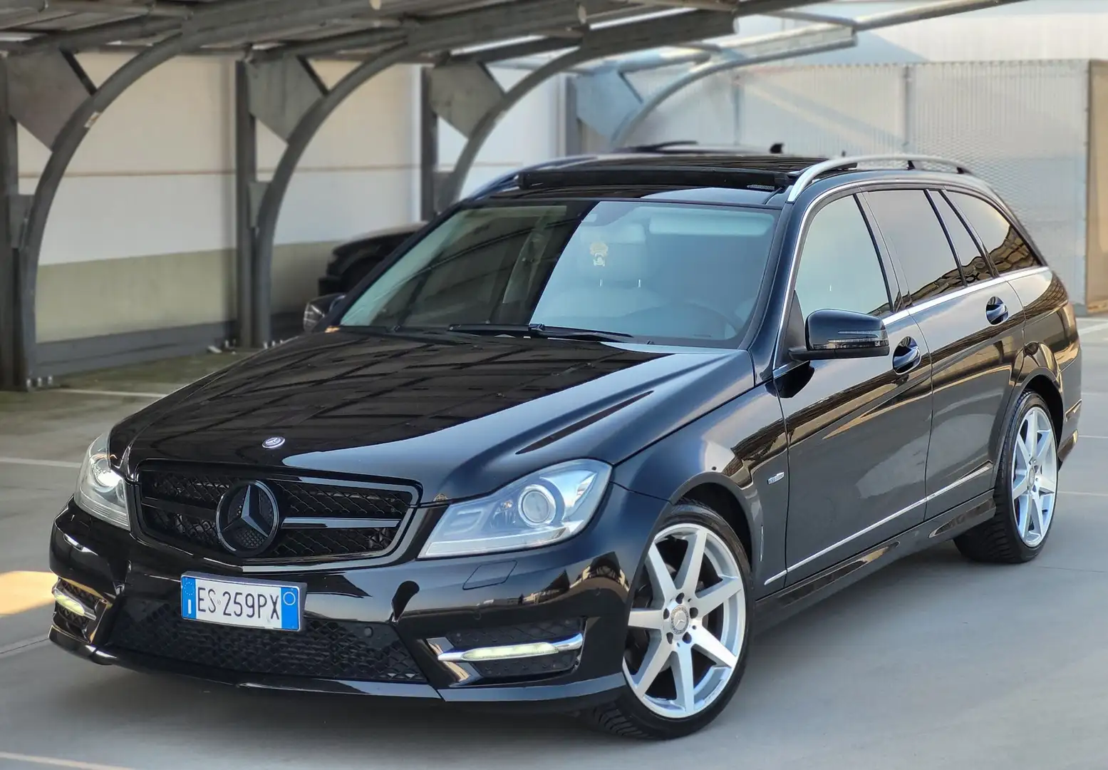 Mercedes-Benz C 250 SW cdi (be) Avantgarde 4matic auto Nero - 1